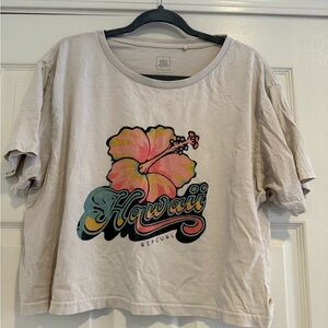 Rip Curl Hawaii Graphic Tee - Cream